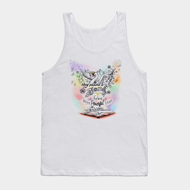 With a Song Tank Top by Scribble Creatures